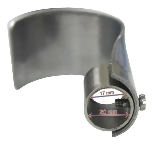 Protetor E Defletor De Chamas Para Maçarico Inox Reforçado